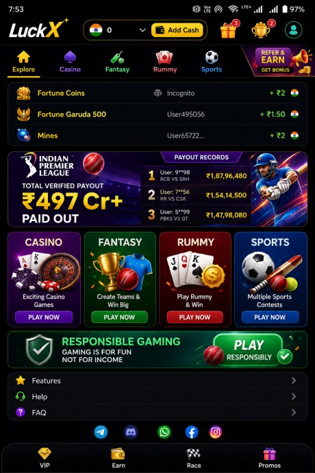 LuckX Casino Game latest APK